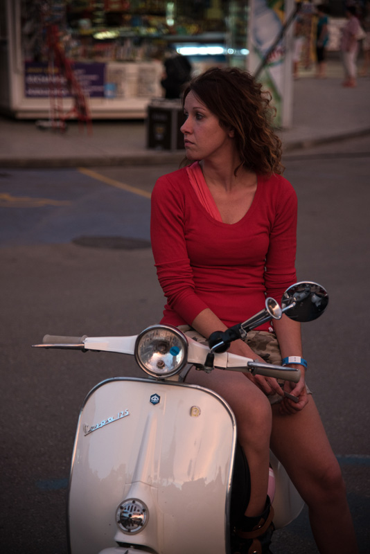 Vespaši zauzeli Biograd, foto: Vinko Pešić