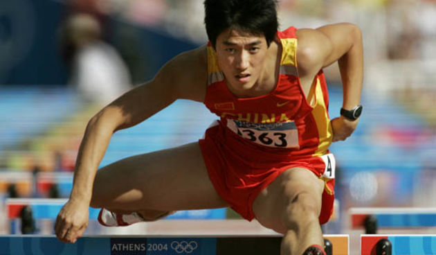 Liu Xiang u Ateni 2004. (Foto:Gary Hershorn)