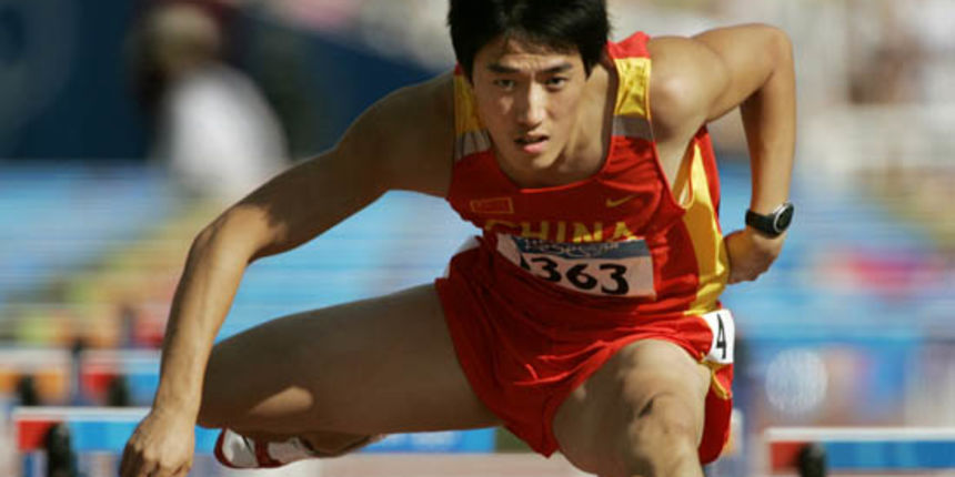 Liu Xiang u Ateni 2004. (Foto:Gary Hershorn)