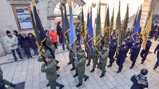 Mimohod ratnih postrojbi u Zadru