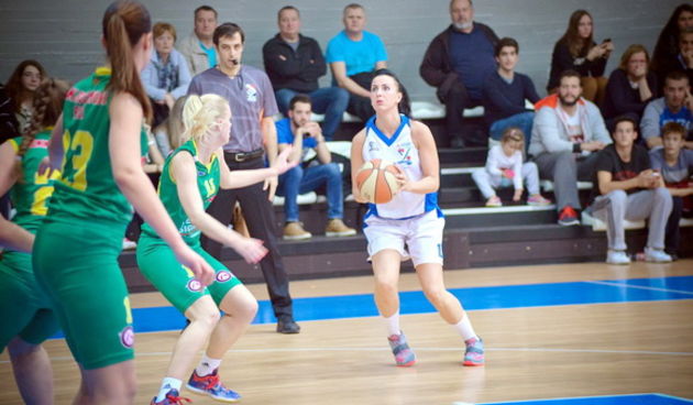 A-1 liga, 4. kolo: ŽKK Zadar – ŽKK Pula 78-40. Antonia Erslan. Foto: Iva Perinčić