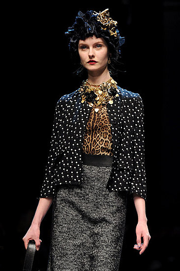 Milan Fashion Week: Dolce & Gabbana jesen 2010 (Coutorture.com)