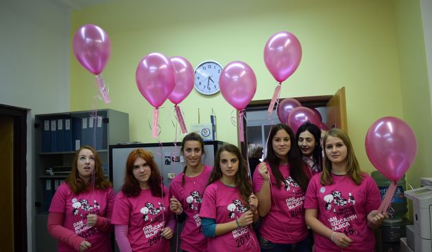 Učenici Poljoprivredne, prehrambene i veterinarske škole Stanka Ožanića obilježavaju Dan ružičastih majica