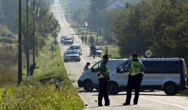 Resnik pored Pleternice. U prometnoj nesreći poginule dvije djevojke od 15. godina. Photo: Ivica Galovic/PIXSELL
