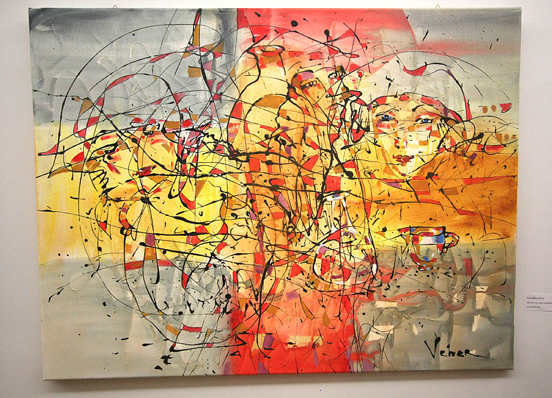 ‘Ples sjena’ – izložba slika Oksane Veber