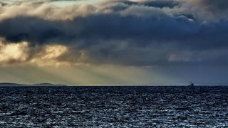 Plameni zalazak na Punta Skali, foto: L. Kvarantan