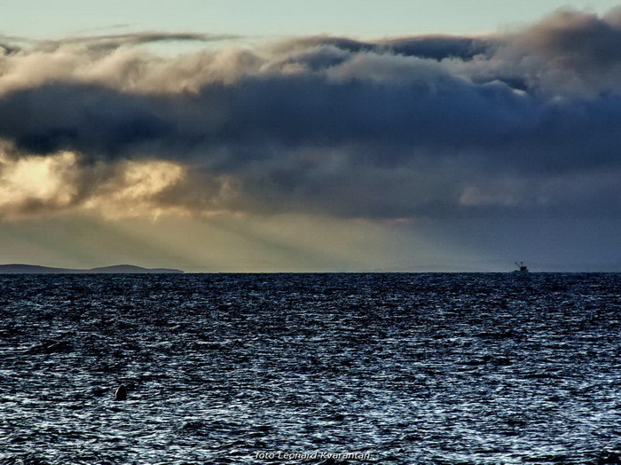 Plameni zalazak na Punta Skali, foto: L. Kvarantan