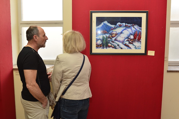 Svečano otvorena izložba slika fra Petra Perice Vidića