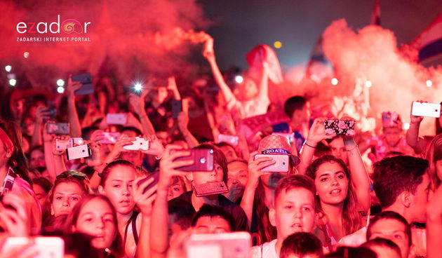 Veličanstven doček četvorice zadarskih Vatrenih