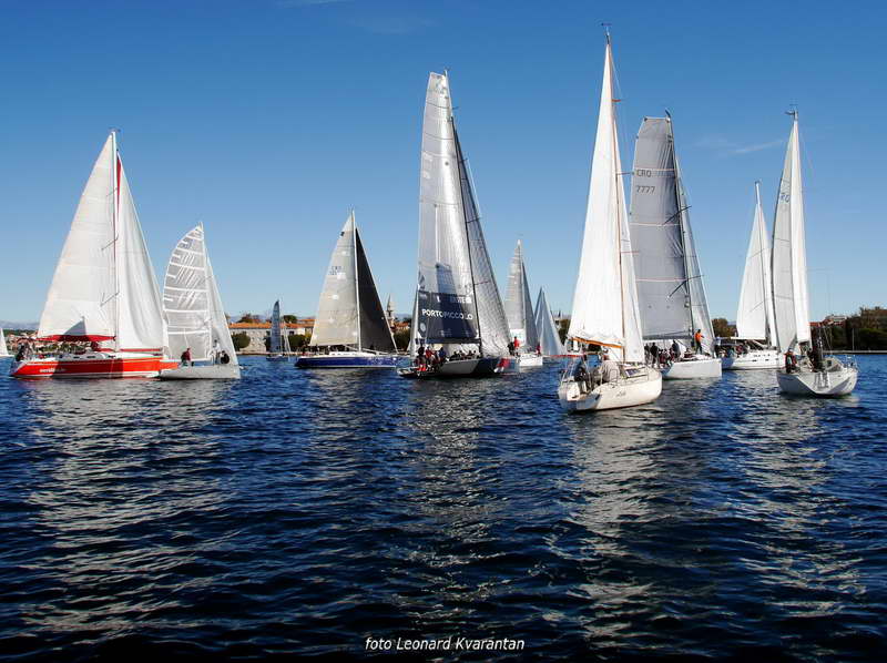 Zadarska Koka 2016. gledana s mora. Foto: Leonard Kvarantan Zadarska Koka 2016. gledana s mora. Foto: Leonard Kvarantan