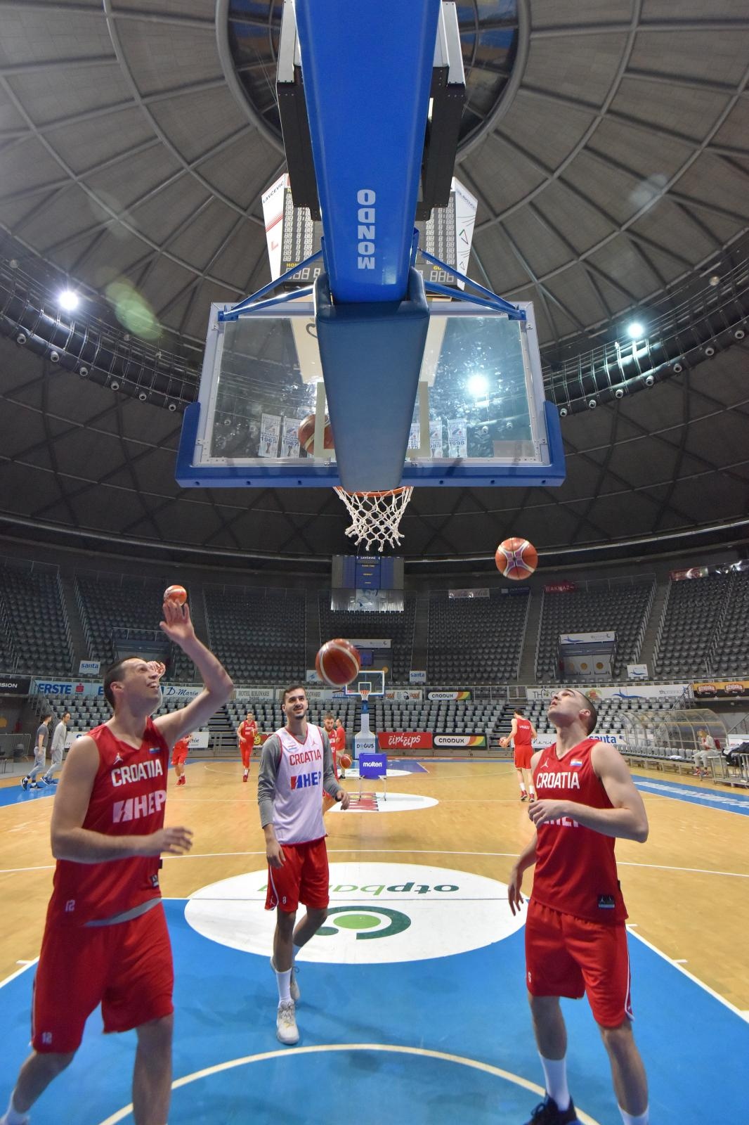 Hrvatska košarkaška reprezentacija priprema se u Krešinom domu Hrvatska košarkaška reprezentacija priprema se u Krešinom domu