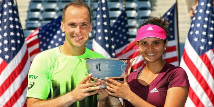 Sania Mirza i Bruno Soares, foto: twitter Sania Mirza i Bruno Soares, foto: twitter