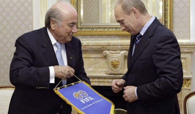 Blatter i Putin, Foto: Reuters