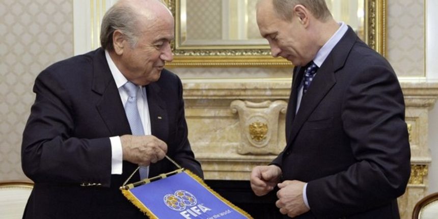 Blatter i Putin, Foto: Reuters Blatter i Putin, Foto: Reuters