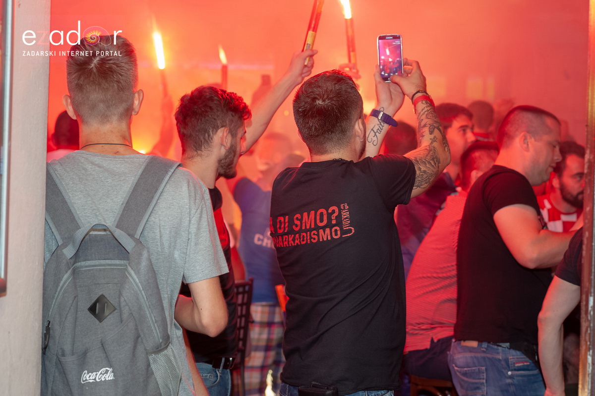 Zadar je gorio: Velika fešta nakon plasmana Vatrenih u polufinale Svjetskog prvenstva