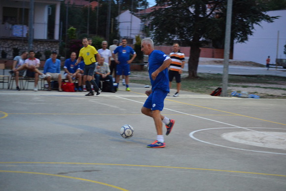 U povodu blagdana Kraljice Mira u Stanovima odigrana utakmica između liječnika i predstavnika Gradske uprave, Foto: Iva Perinčić