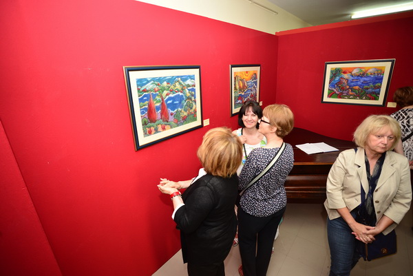 Svečano otvorena izložba slika fra Petra Perice Vidića