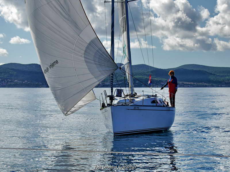 Zadarska Koka 2016. gledana s mora. Foto: Leonard Kvarantan Zadarska Koka 2016. gledana s mora. Foto: Leonard Kvarantan