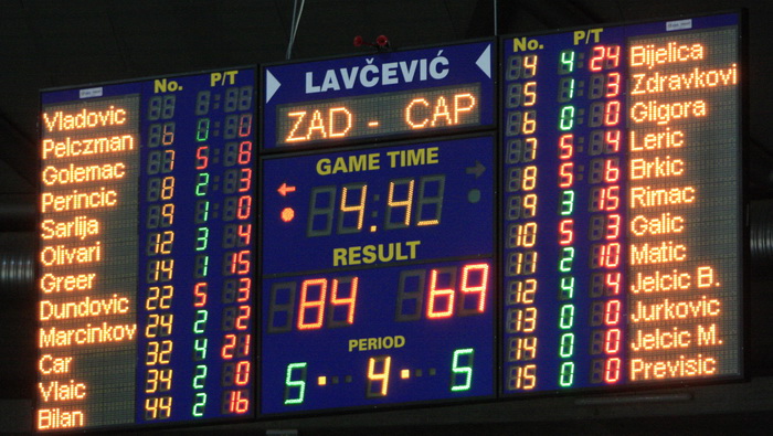 KK Zadar – KK Capljina 84-69, Foto.Mladen Malik KK Zadar – KK Capljina 84-69, Foto.Mladen Malik