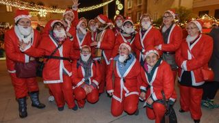 Utrka Djedova Božićnjaka zadarskim Poluotokom