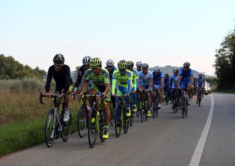Ovo je po prvi put da jedna biciklistička world tour ekipa boravi u Hrvatskoj, a posjet je time važniji jer je riječ ekipi Tinkoff-Saxo, za koju voze neki od najboljih biciklista današnjice