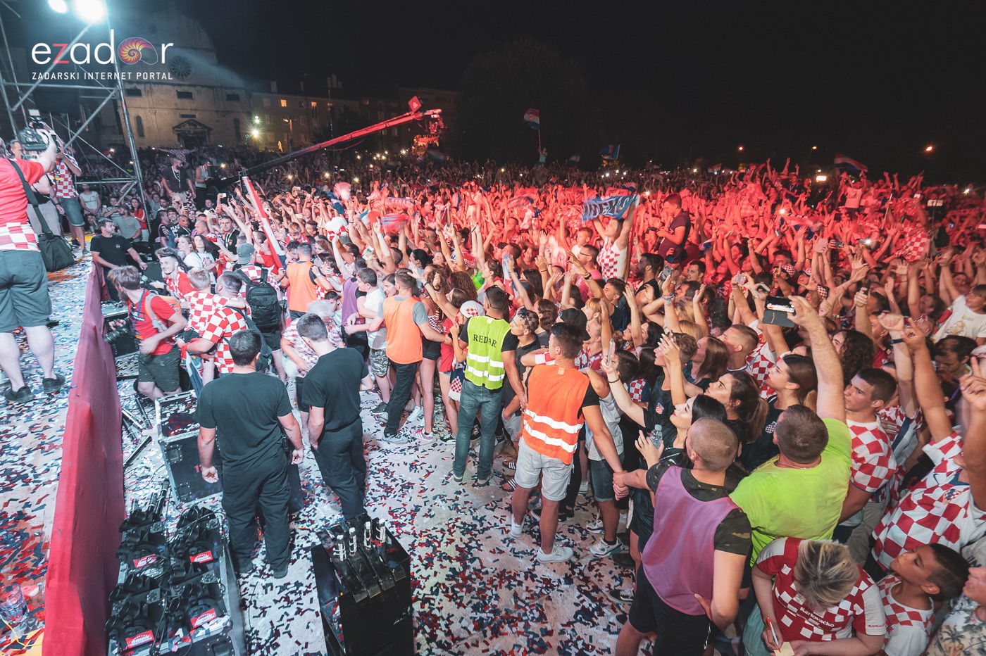 Zadar priredio nezaboravan doček svojim Vatrenim herojima