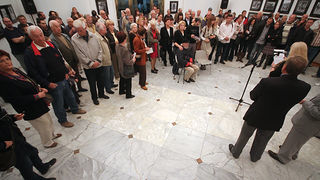 Otvorenje izložbe Abdulaha Seferovića (foto:Saša Čuka) Otvorenje izložbe Abdulaha Seferovića (foto:Saša Čuka)