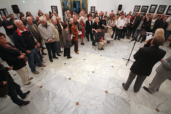 Otvorenje izložbe Abdulaha Seferovića (foto:Saša Čuka) Otvorenje izložbe Abdulaha Seferovića (foto:Saša Čuka)