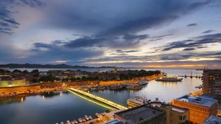 Kišni ponedjeljak, prvi dan rujna, ipak je završio lijepim smirajem nad Zadarskim kanalom, Foto: Filip Brala/PIXSELL Kišni ponedjeljak, prvi dan rujna, ipak je završio lijepim smirajem nad Zadarskim kanalom, Foto: Filip Brala/PIXSELL
