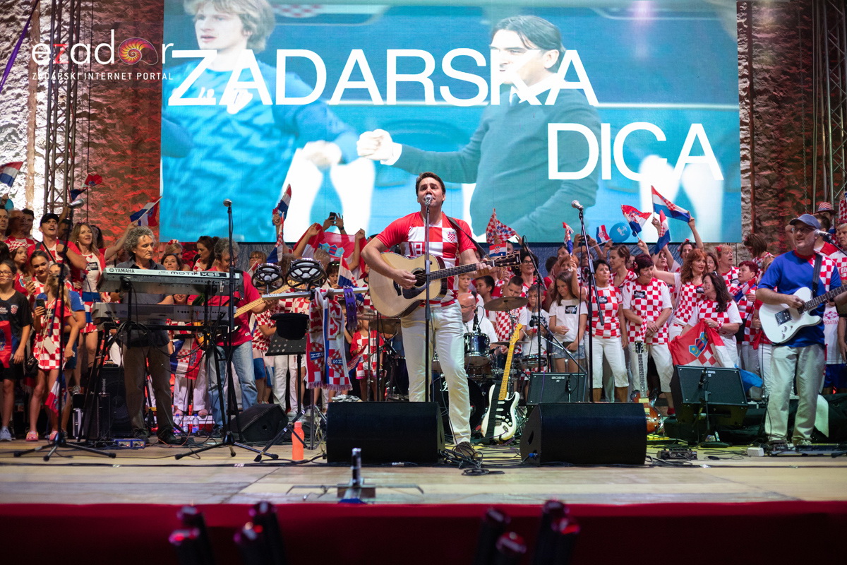 Veličanstven doček četvorice zadarskih Vatrenih Veličanstven doček četvorice zadarskih Vatrenih