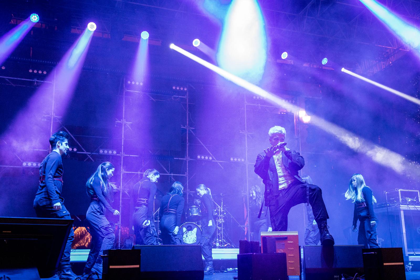 Koncert Baby Lasagne i Hiljsona Mandele na Glavnom trgu pri dočeku Nove godine Koncert Baby Lasagne i Hiljsona Mandele na Glavnom trgu pri dočeku Nove godine