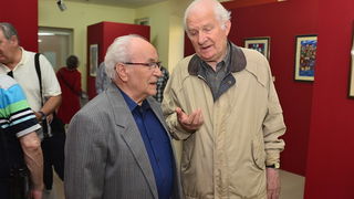 Svečano otvorena izložba slika fra Petra Perice Vidića