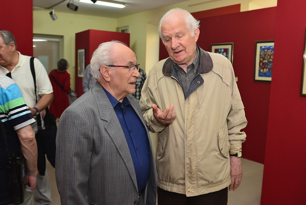 Svečano otvorena izložba slika fra Petra Perice Vidića