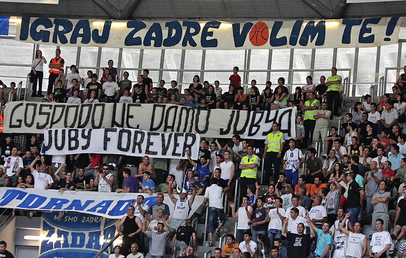 KK Zadar – KK Cibona (foto: Marin Gospić)