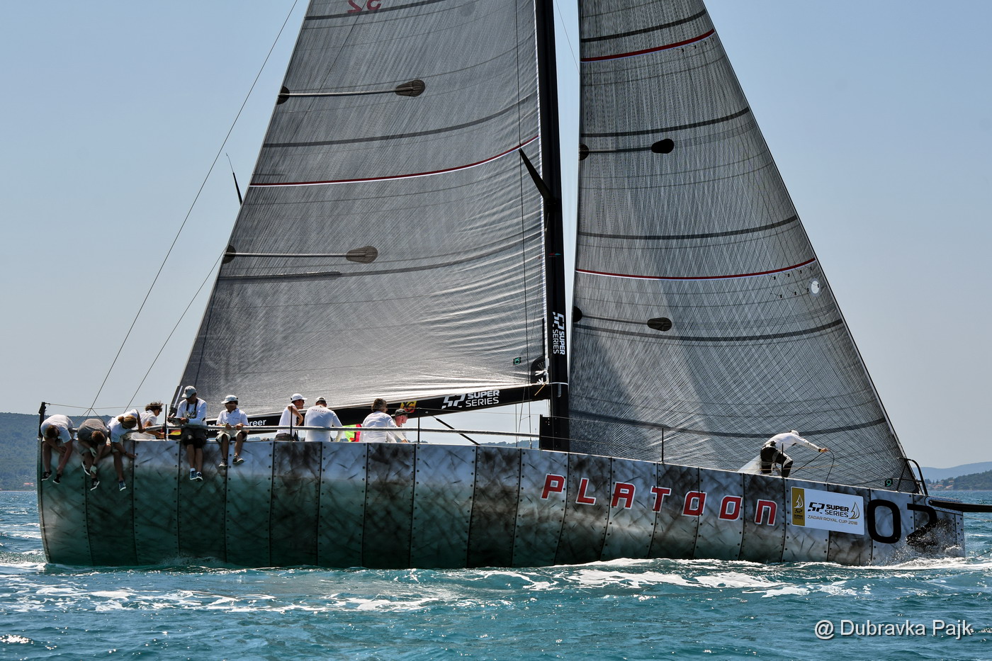 Prvi dan TP52 regate ispred zadarske rive Prvi dan TP52 regate ispred zadarske rive