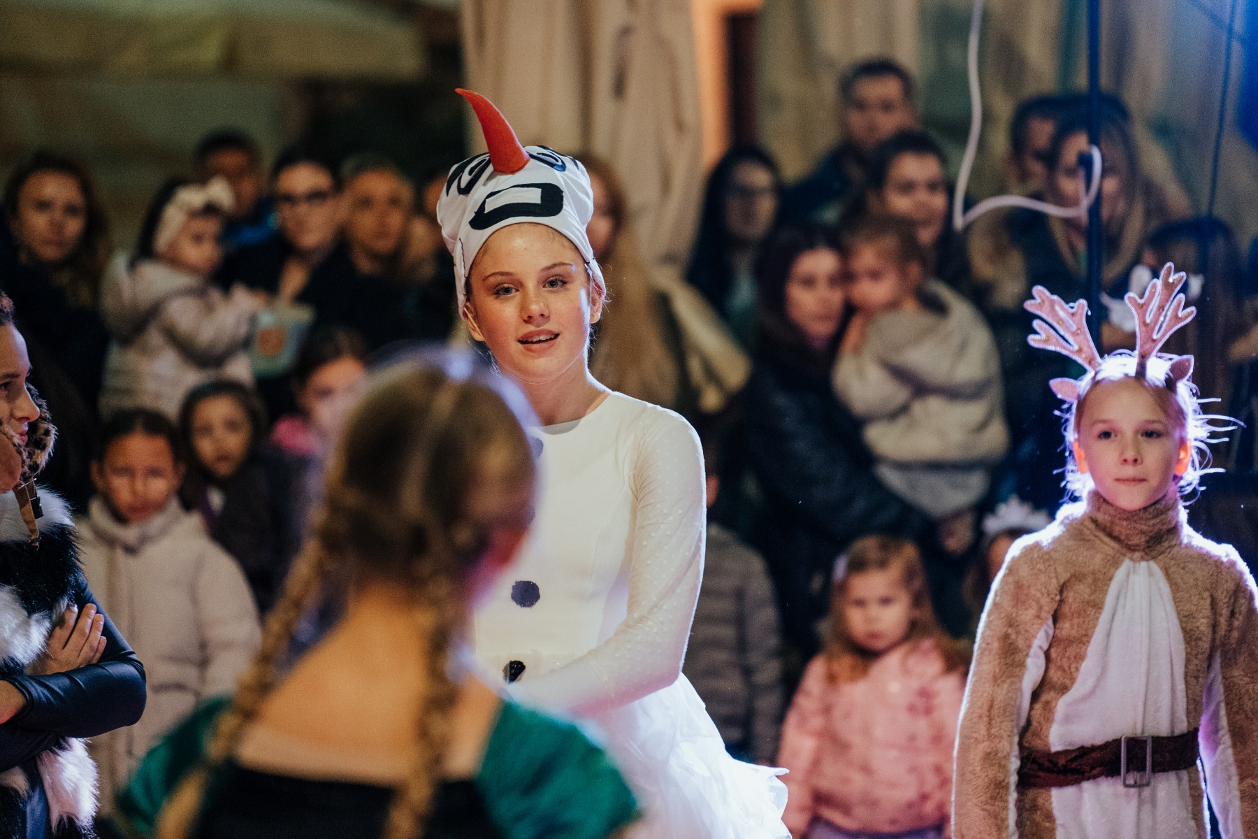 Predstava Frozen na Adventu u Zadru