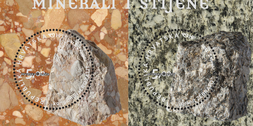 ”Minerali i stijene” – novi prigodni poštanski blok u izdanju Hrvatske pošte