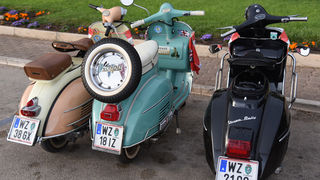 Vespaši zauzeli Biograd, foto: Vinko Pešić