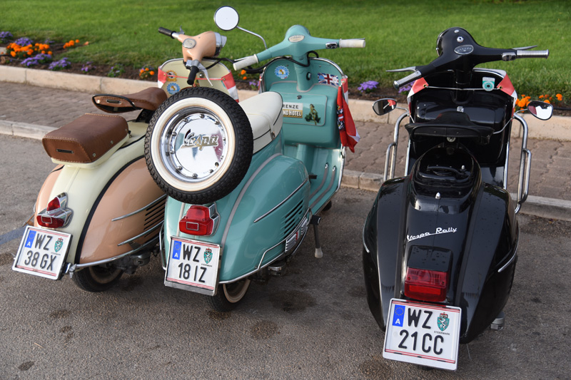 Vespaši zauzeli Biograd, foto: Vinko Pešić