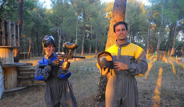 Paintball okrsaj ekipe Zadar fashion nightsa, foto: Borna Strizak