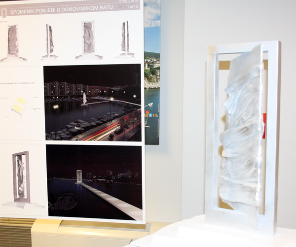 SC Visnjik: Izlozeni radovi natjecaja za Spomenik pobjede u Zadru SC Visnjik: Izlozeni radovi natjecaja za Spomenik pobjede u Zadru