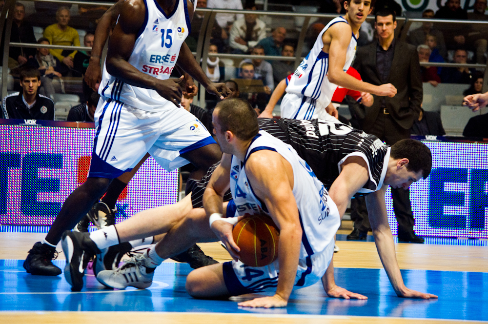 NLB liga: KK Zadar – KK Partizan 91-88, Foto: Mateo Smolic-Rocak