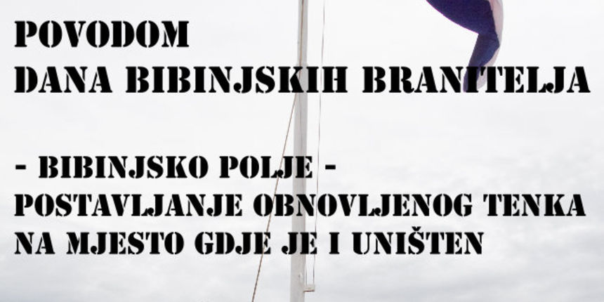 16. svibnja, obilježavanje Dana bibinjskih branitelja 16. svibnja, obilježavanje Dana bibinjskih branitelja