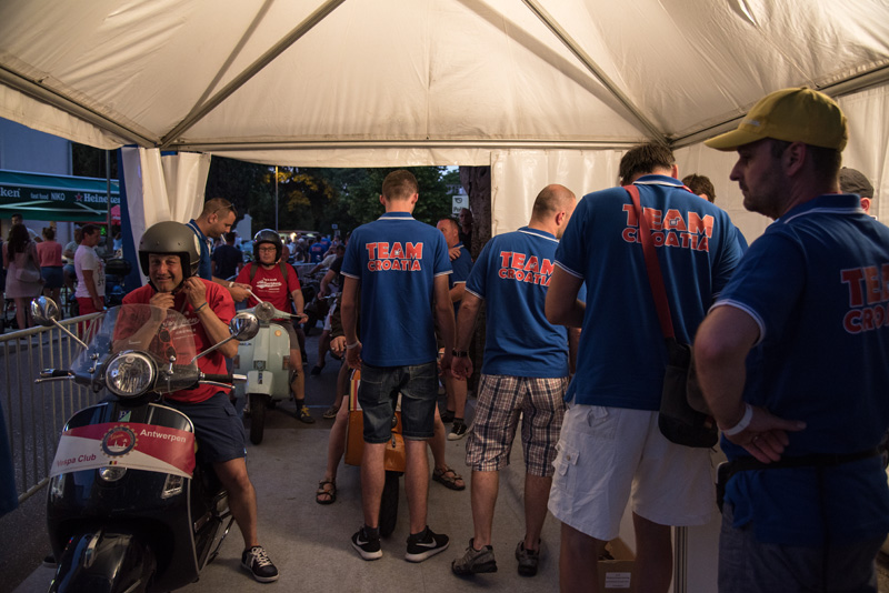 Vespaši zauzeli Biograd, foto: Vinko Pešić