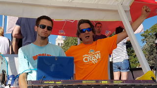 Sasvim osoban doživljaj – 10. dm Millennium Jump sa zadarske rive. Foto: Mladen Malik Barba Sasvim osoban doživljaj – 10. dm Millennium Jump sa zadarske rive. Foto: Mladen Malik Barba