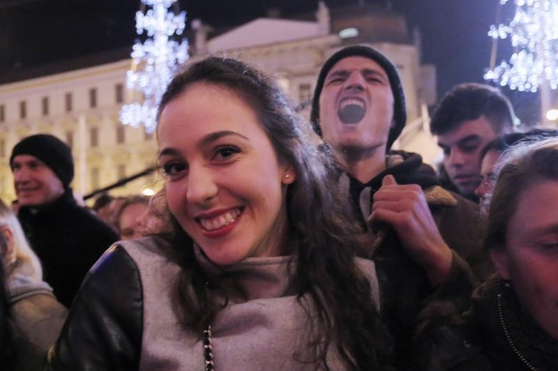 Na zagrebačkom Trgu bana Josipa Jelačića održan je jubilarni 10. humanitarni koncert Želim život za zakladu Ana Rukavina. Photo:Tomislav Miletić/PIXSELL Na zagrebačkom Trgu bana Josipa Jelačića održan je jubilarni 10. humanitarni koncert Želim život za zakladu Ana Rukavina. Photo:Tomislav Miletić/PIXSELL