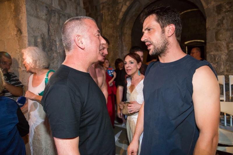 Lovrjenac, Dubrovnik – Afterparty nakon premijere Elementarnih cestica. Photo: Grgo Jelavic/PIXSELL Lovrjenac, Dubrovnik – Afterparty nakon premijere Elementarnih cestica. Photo: Grgo Jelavic/PIXSELL