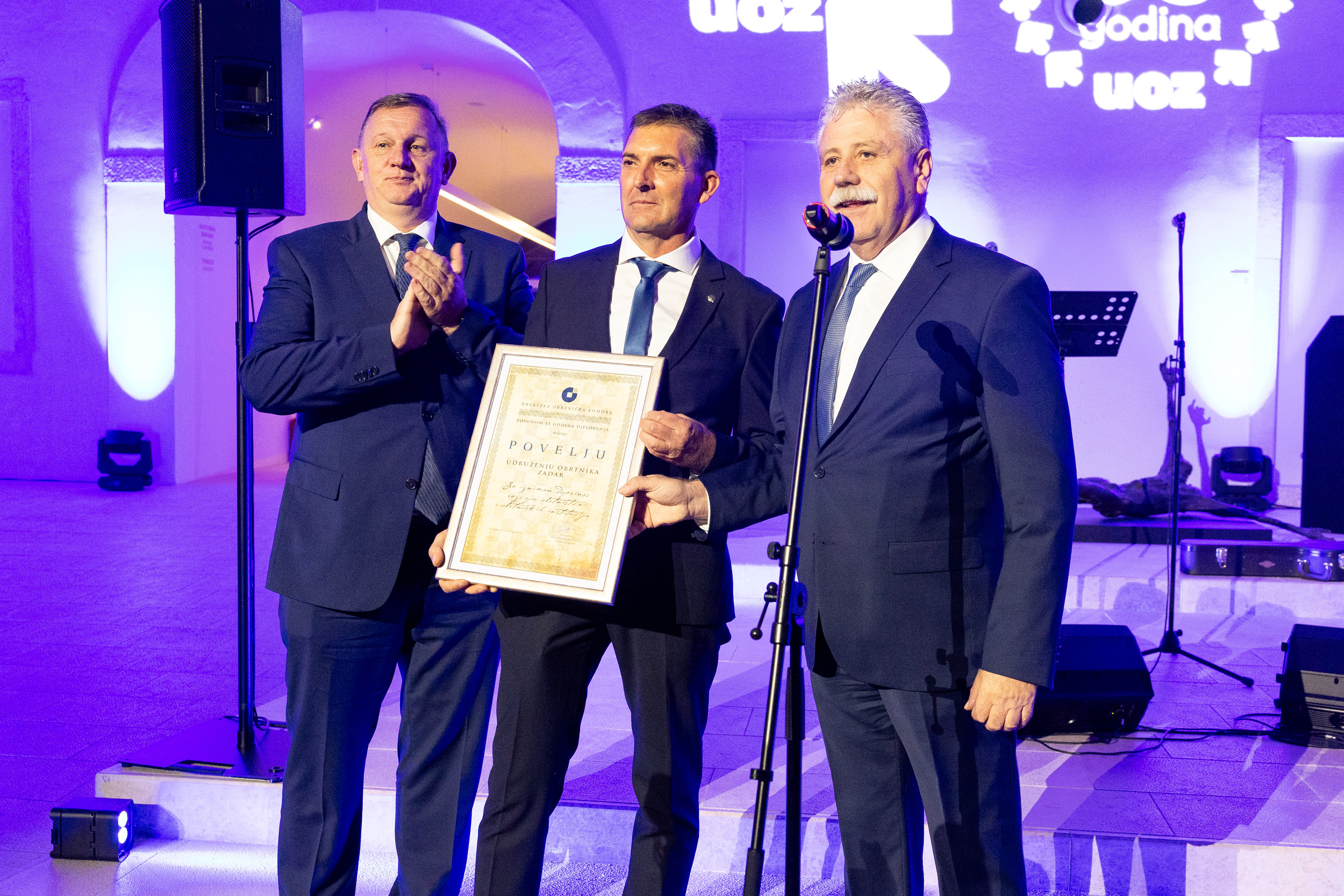 Obilježena svečana 55. obljetnica Udruženja obrtnika Zadar Obilježena svečana 55. obljetnica Udruženja obrtnika Zadar