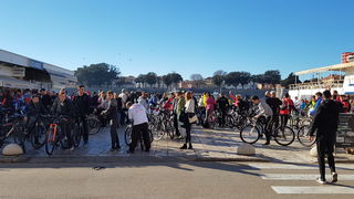 Start tradicionalne, 19. po redu Božiće biciklijade Zadar – Vir Start tradicionalne, 19. po redu Božiće biciklijade Zadar – Vir