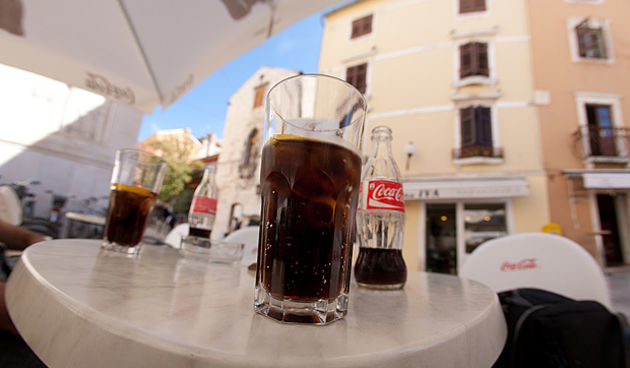 Đir po gradu, kafić, Coca cola, piće 13. listopada 2011.